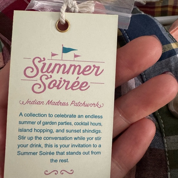 Colorful Plaid Madras Sleeveless Dress - Picture 5 of 5